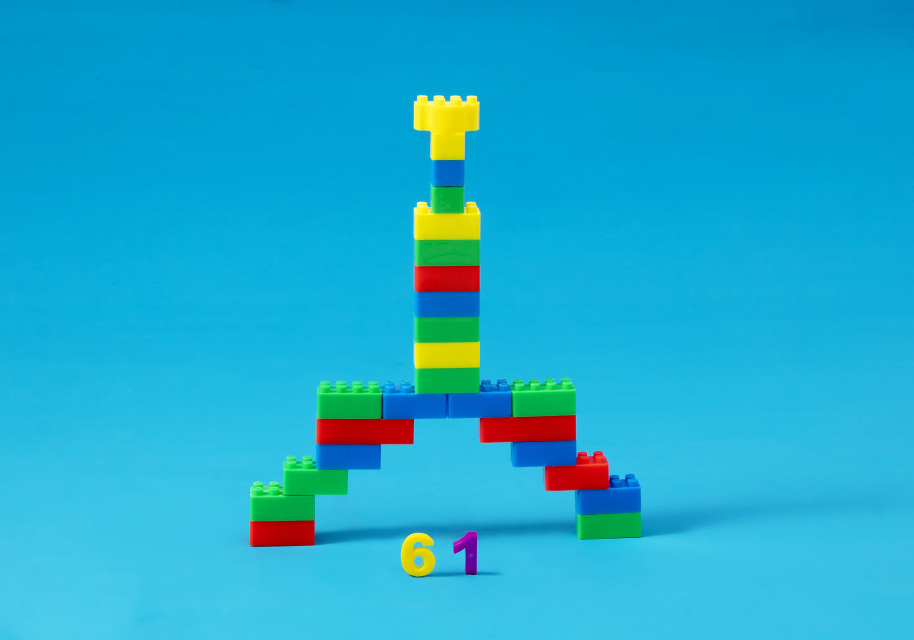 61数字积木摆设高清图