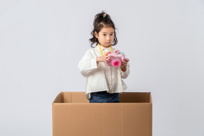 漂亮的女宝宝近景高清图