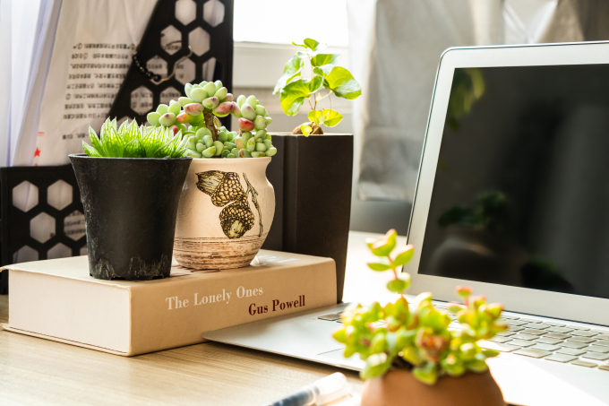 办公桌面摆件实拍图