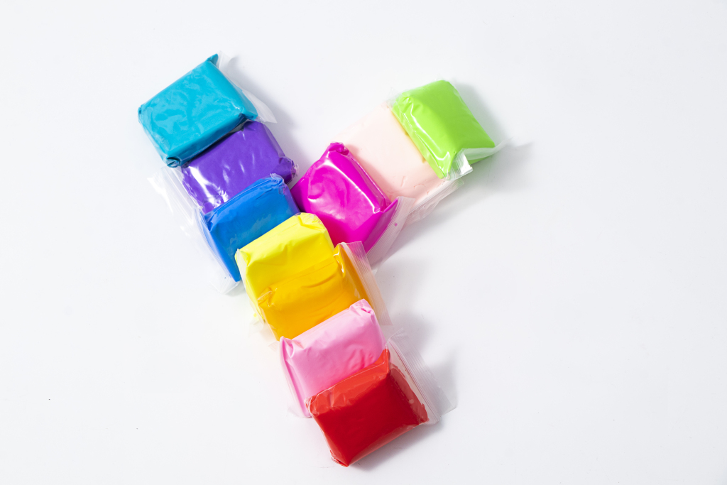 彩色益智橡皮泥用品图版权图片下载