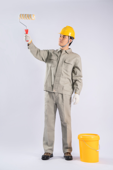 装修工人职业形象特写高清图