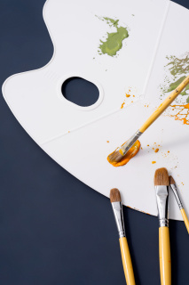 美术培训绘画用具高清图