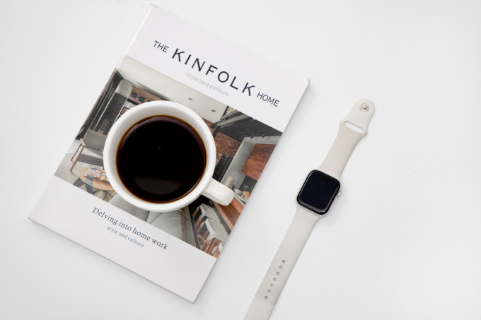 下午茶杂志简约高清图