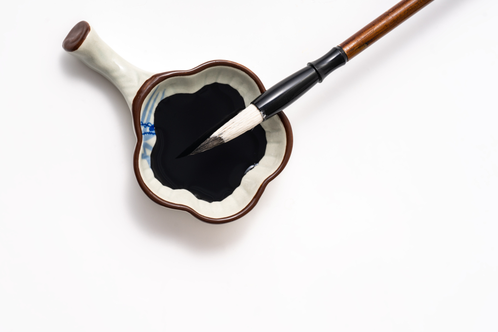 国画美术绘画书法专用毛笔版权图片下载