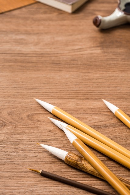 小楷毛笔专业级狼毫实拍图