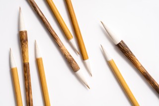 狼毫小楷工笔国画小号毛笔高清图