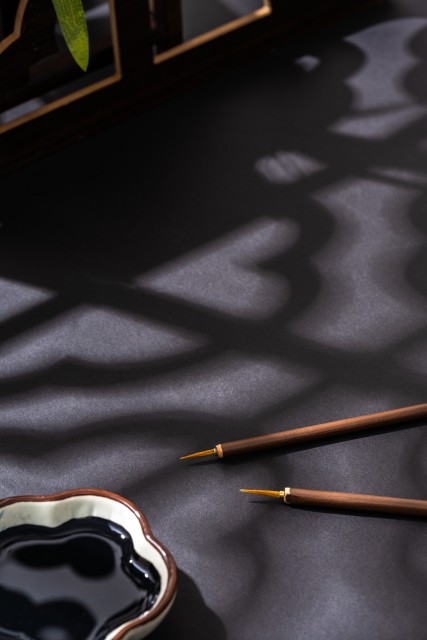 中国风艺术书法写真图