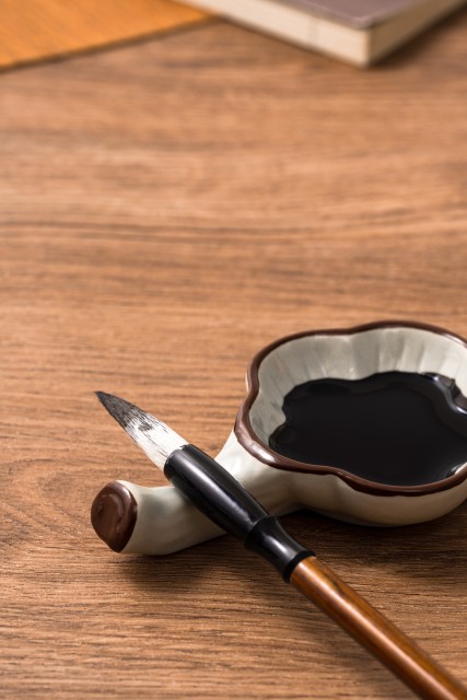 小楷专用毛笔实拍图