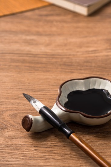 小楷专用毛笔实拍图