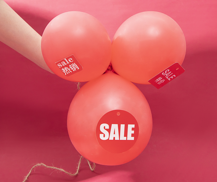 火爆大促活动销售实拍图