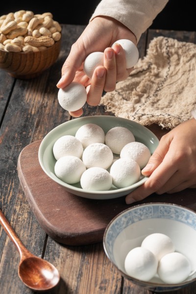 家庭美食软糯汤圆实拍图