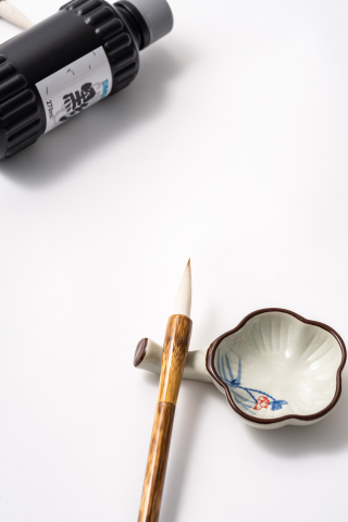 书法绘画文房四宝实拍图