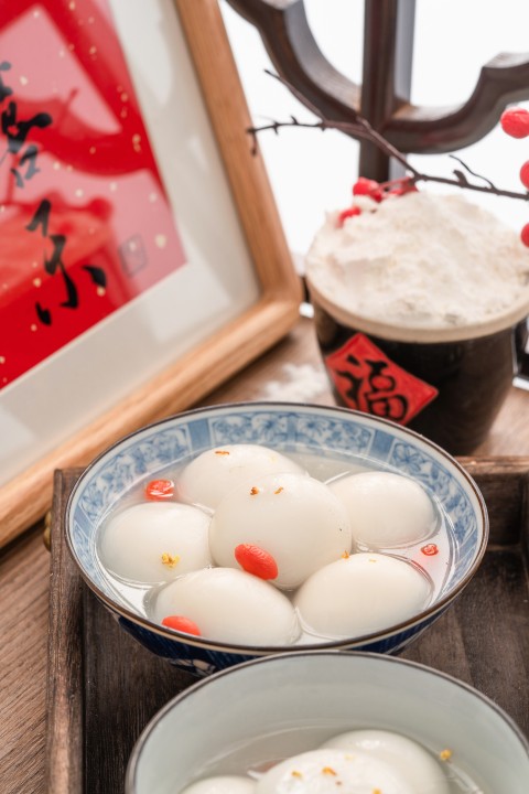 春节美味糯米制品高清图版权图片下载