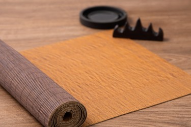 书法专用竹席桌垫高清图