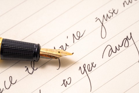 英文书法练习高清图