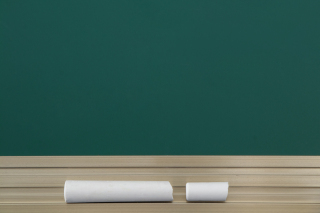 老师专用白色无尘粉笔实拍图