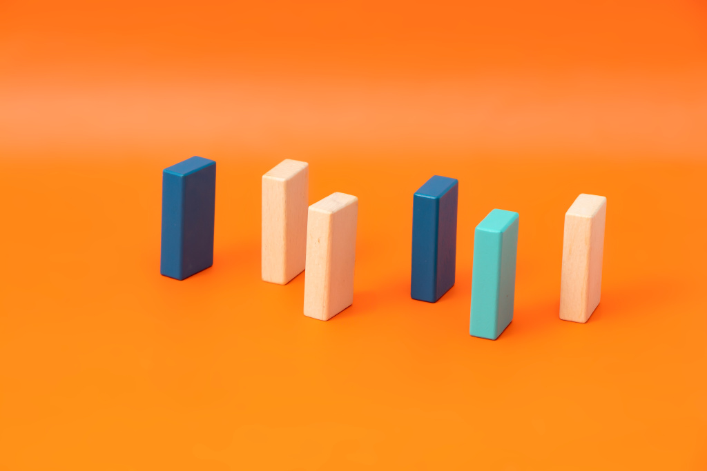 立体长方形积木实拍图版权图片下载