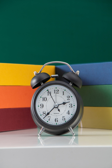 可爱精致课堂闹钟计时实拍图