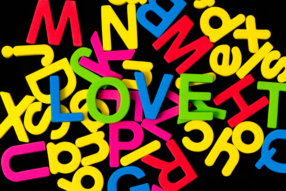 少儿英语专用积木高清图