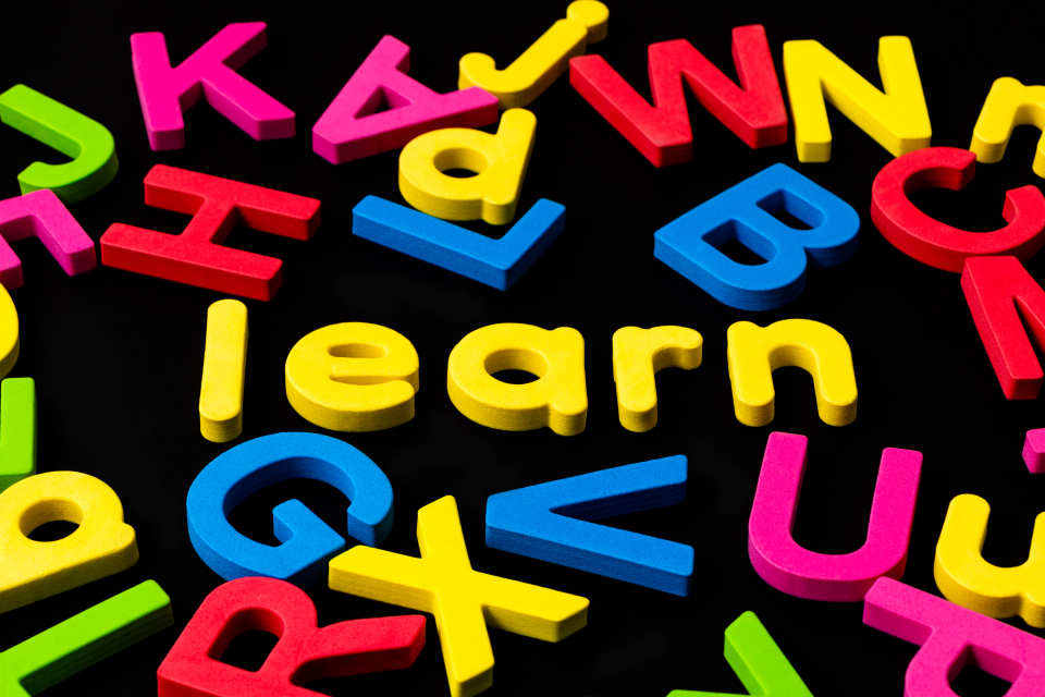 儿童英语启蒙学习专用积木图片