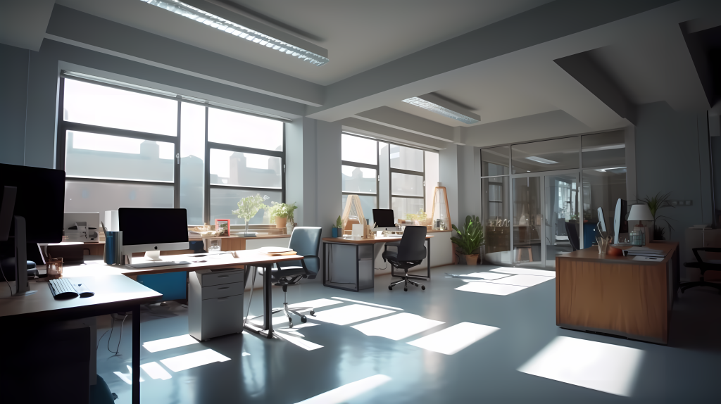 明媚整洁办公室环境版权图片下载