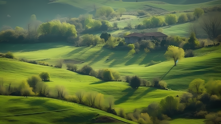 托斯卡纳意大利自然风景照片版权图片下载