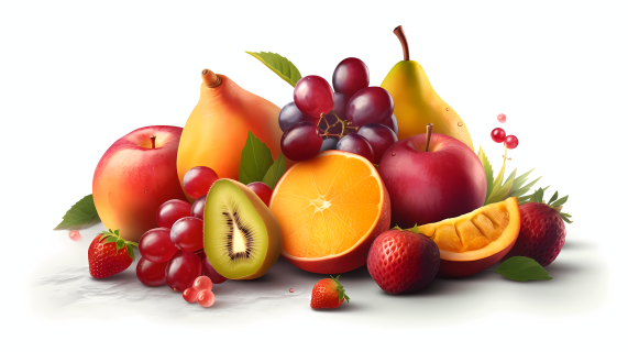 色彩鲜明的水果高清图