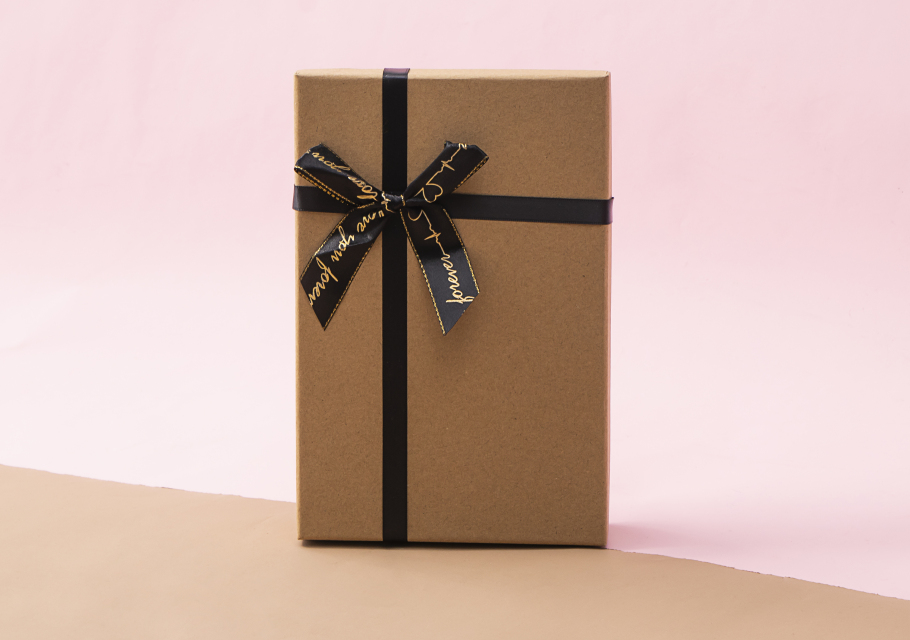 蝴蝶结包装高级简约实拍图