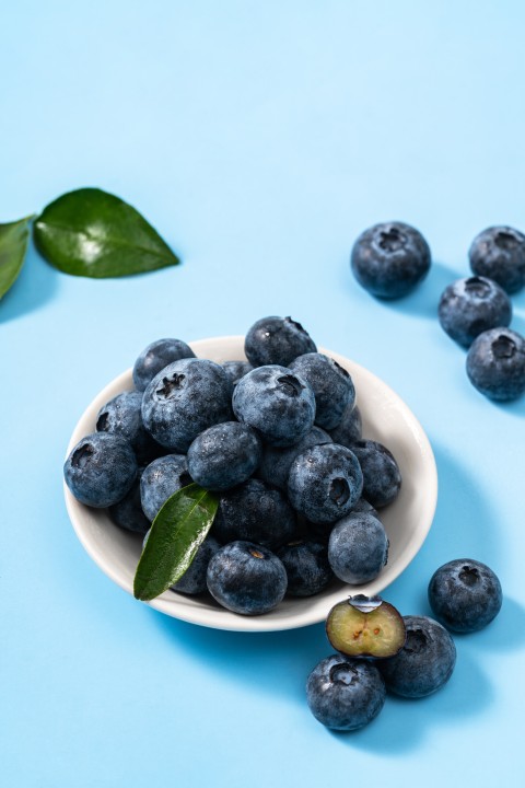 新鲜时令水果精品蓝莓版权图片下载