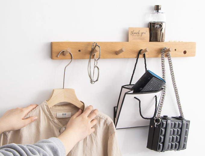 牛皮女式包包实拍图