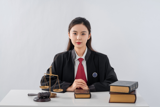 大气温柔女律师形象图