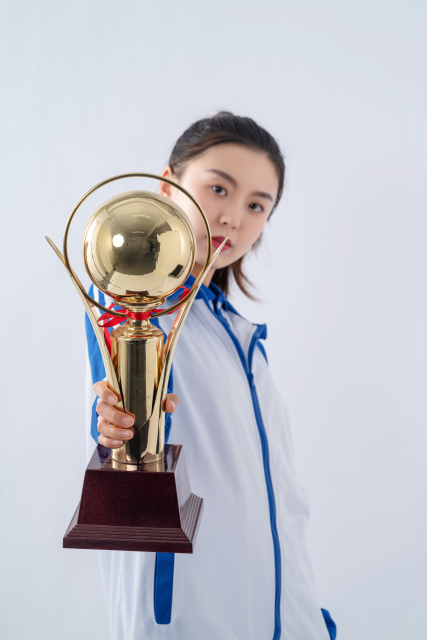 漂亮的获奖女选手高清图