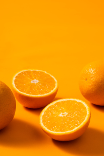 新鲜当季薄皮橙子水果实拍图