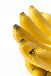 香蕉尾端特写局部图