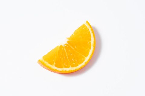 新鲜超甜爆汁橙子切瓣实拍图
