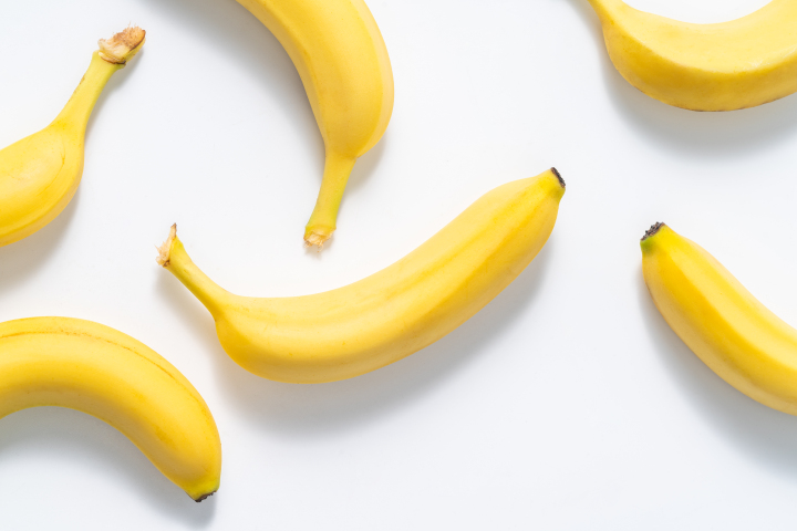 零散的香蕉水果版权图片下载