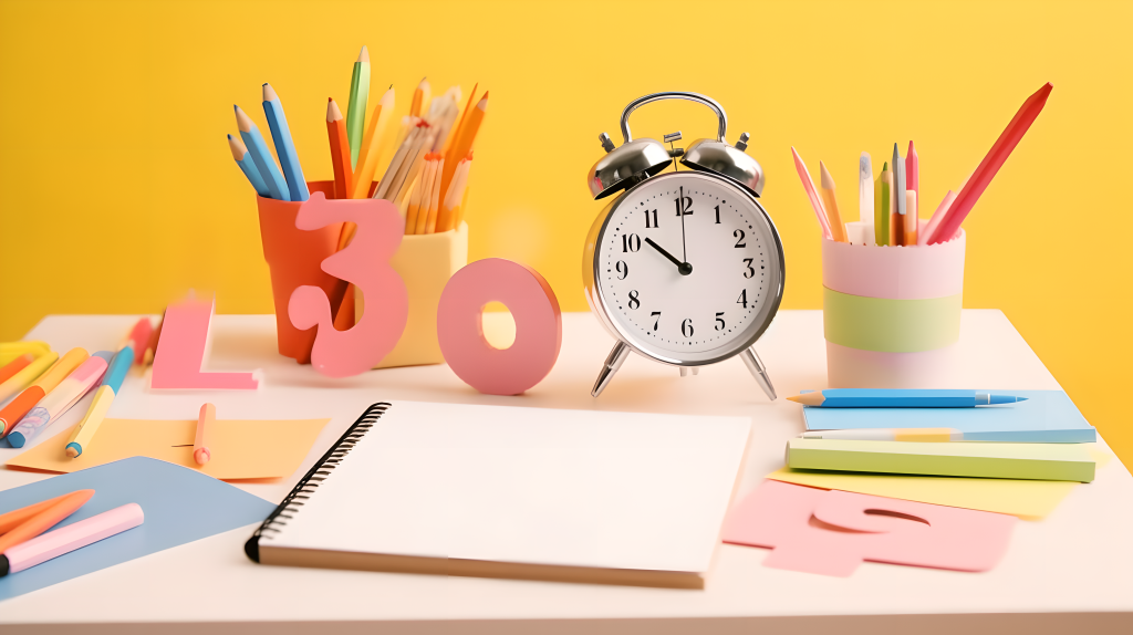 美丽文具明亮真实的摄影版权图片下载