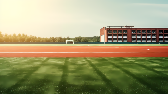 青田野高中野球场摄影图