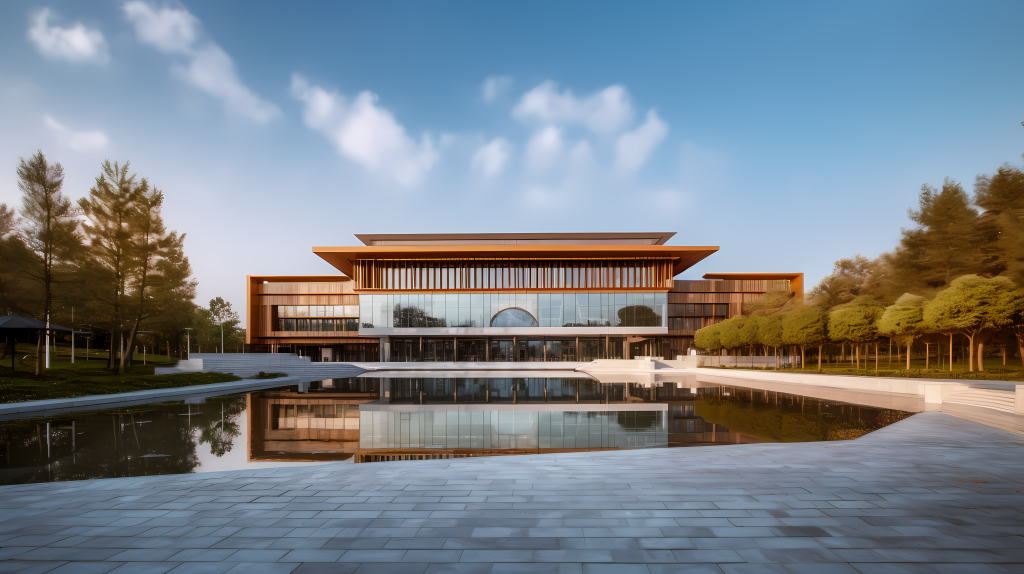 壮观历史建筑摄影图