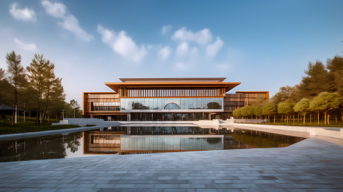 壮观历史建筑摄影图