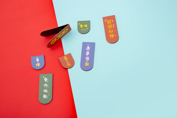 各类艺术书签图片