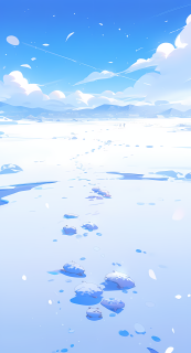 雪域之旅雪景摄影图