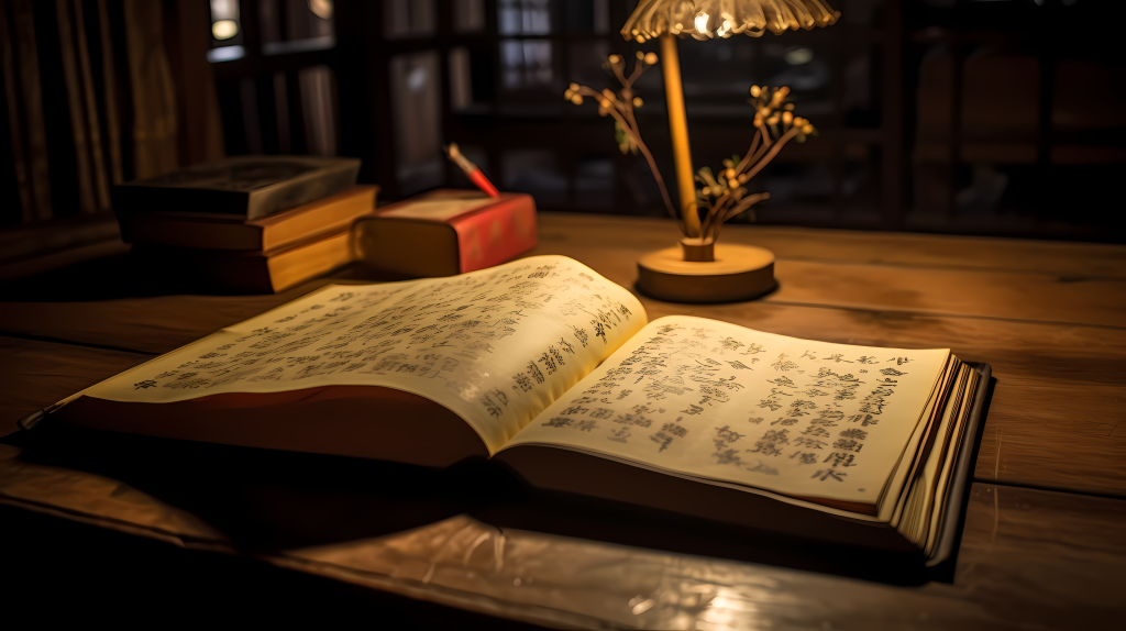 历史文化中的开卷之作摄影图