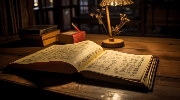 历史文化中的开卷之作摄影图