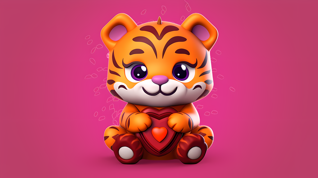 可爱台湾虎摄影图版权图片下载