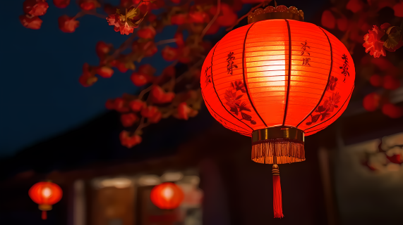 亚洲中国红灯笼摄影图