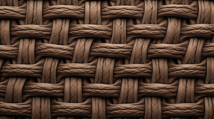 暗铜色和深米色的柳条纹背景质感摄影图片