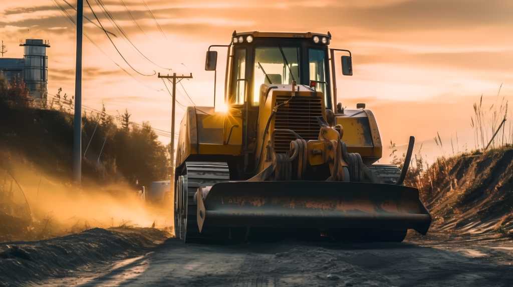 挖土机重型设备高清图