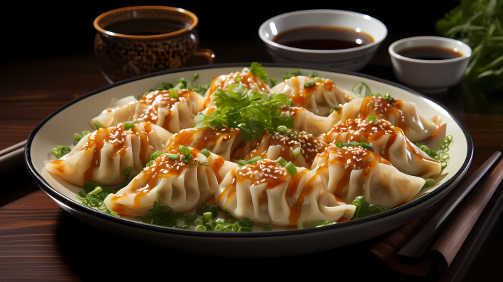 传统美食饺子图片摄影图版权图片下载