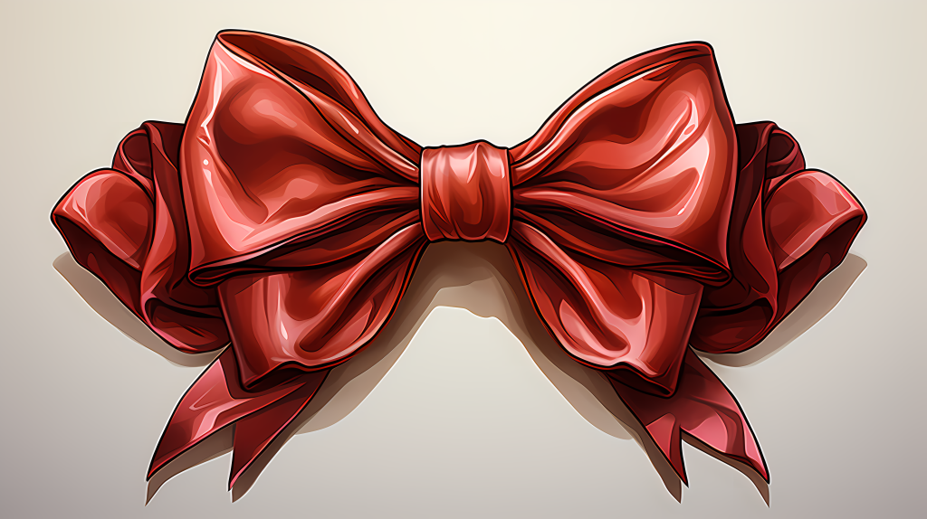 卡通蝴蝶结摄影版权图片下载